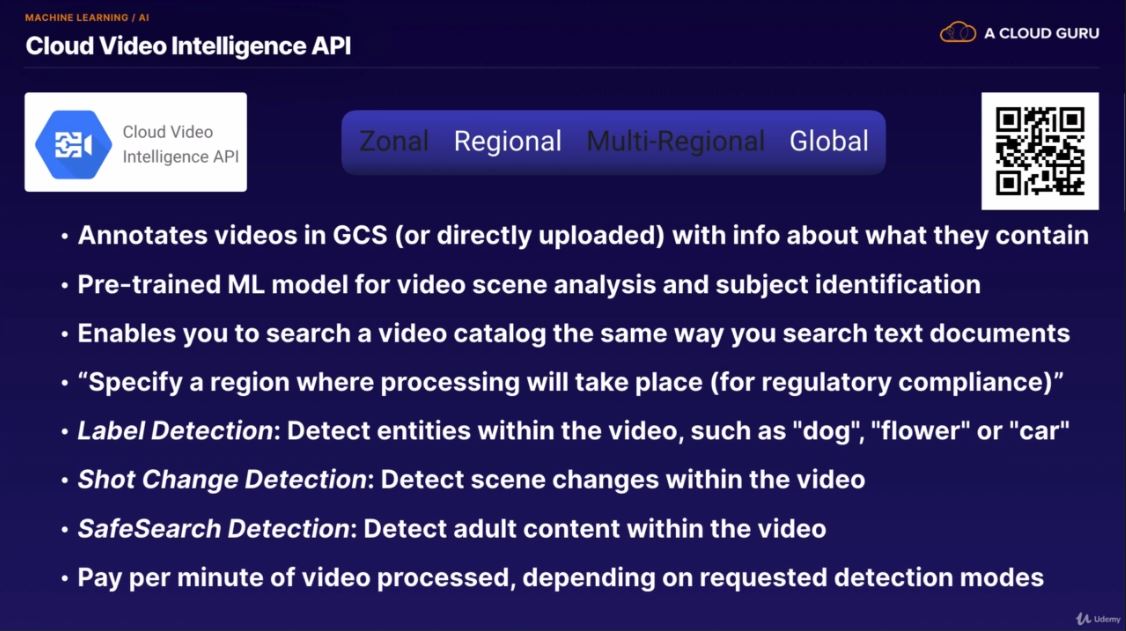 Cloud Video Intelligence API