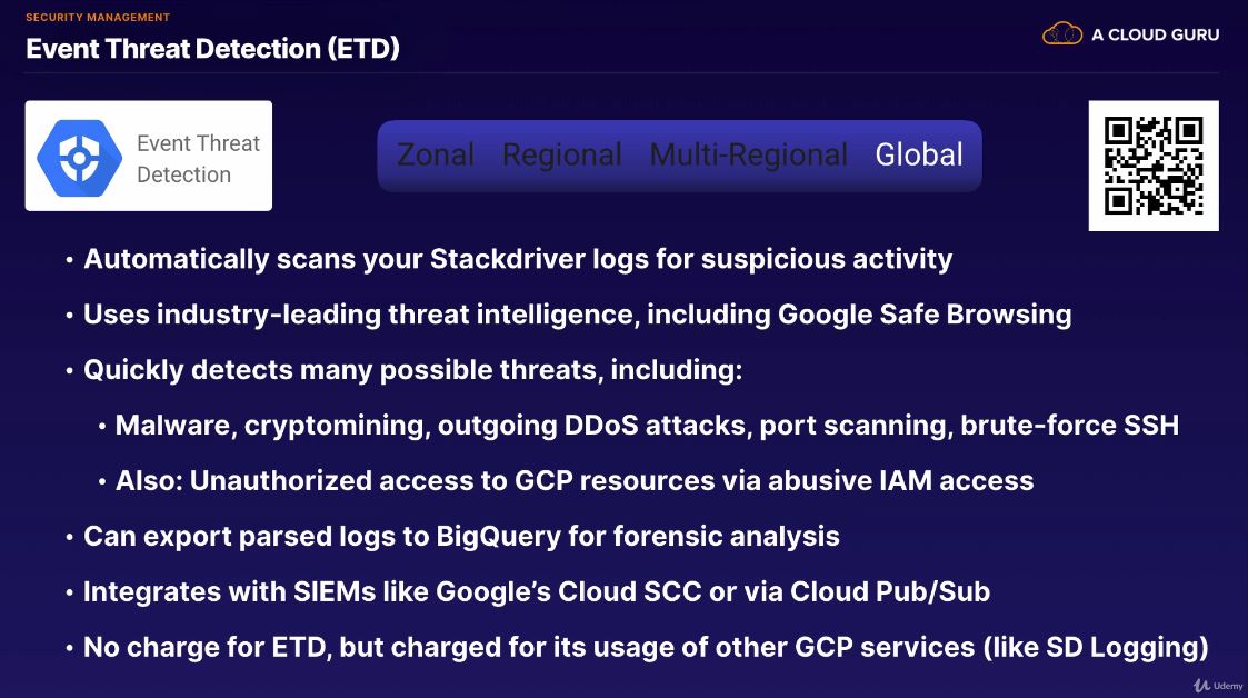 Event Threat Detection